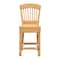 Bali & Pari Barito Modern Bohemian Natural Rattan Counter Stool 235-13140-ZORO - alternate 2